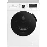 Beko WMC81464ST1 Waschmaschine, Bluetooth, 8 kg, ProSmart Inverter Motor, Dampffunktion, Pet Hair Removal, Watersafe+, Weiß