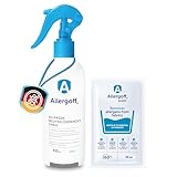 Allergoff Milben Spray und Milben Waschmittel | Set mit Milbenspray für Matratzen und Milben Waschmittel | Ideal zur Anwendung...