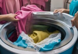 Wie vermeidet man Verfärbungen bei empfindlichen Stoffen in der Waschmaschine?